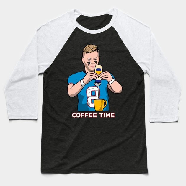 Wills coffee Baseball T-Shirt by Seeyaseiya